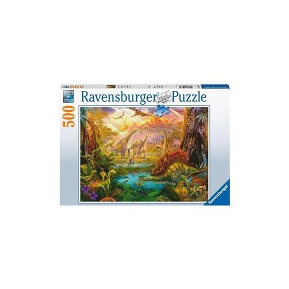 Ravensburger Puzzle - Im Dinoland - 500pc-16983