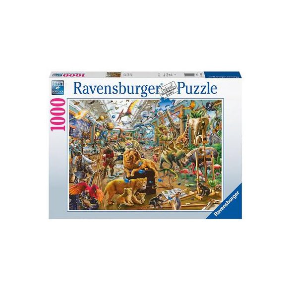 Ravensburger Puzzle - Chaos in der Galerie - 1000pc-16996