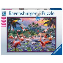 Ravensburger Puzzle - Pinke Flamingos - 1000pc-17082