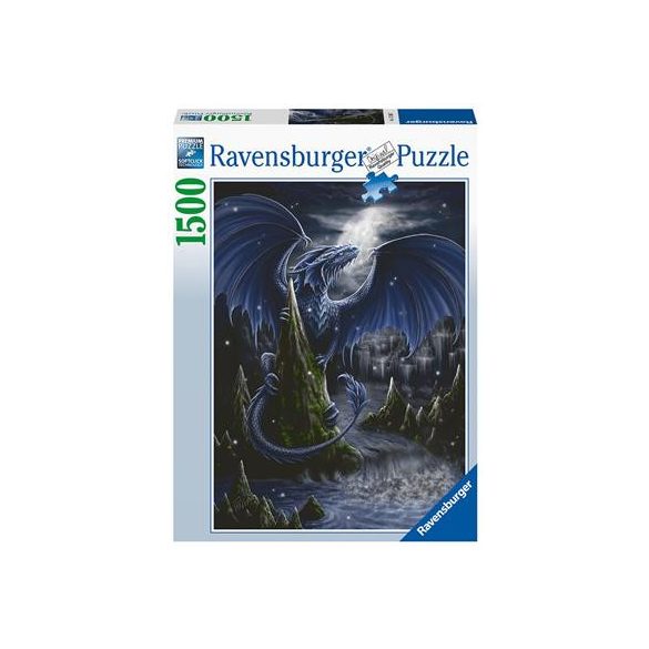 Ravensburger Puzzle - Der Schwarzblaue Drache - 1500pc-17105