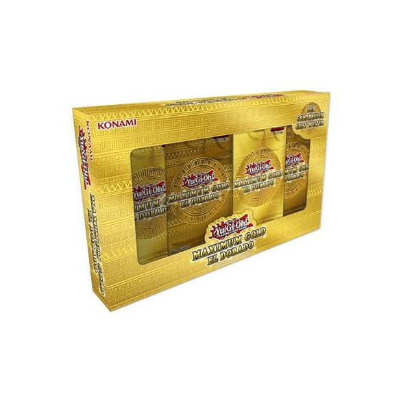 YGO - Maximum Gold: El Dorado Lid Box Unlimited Reprint - DE-YGO-MGEDUR-DE