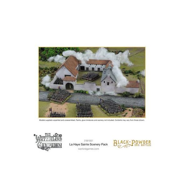 Black Powder Epic Battles: Waterloo - La Haye Sainte Scenery Pack - EN-318810001