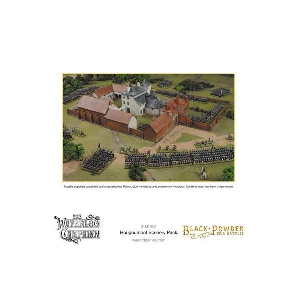 Black Powder Epic Battles: Waterloo - Hougoumont Scenery Pack - EN-318810002