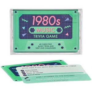 1980s Music Trivia Game CDU of 6 - EN-340275