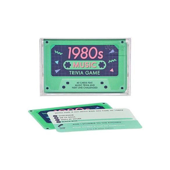 1980s Music Trivia Game CDU of 6 - EN-340275