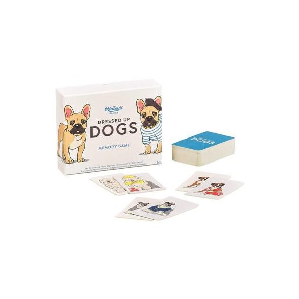 Dressed Up Dogs Memory Game - EN-GME052