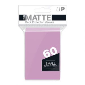 UP - Small Sleeves - Pro-Matte - Pink (60 Sleeves)-84267