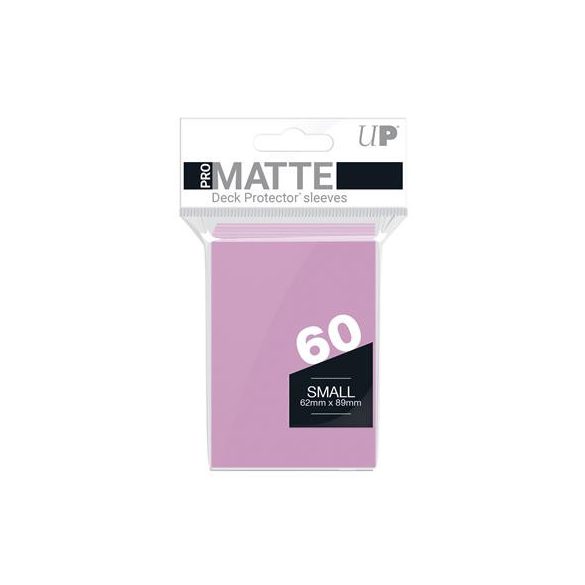 UP - Small Sleeves - Pro-Matte - Pink (60 Sleeves)-84267