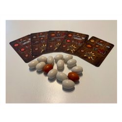 Praga Caput Regni Wooden Eggs + promo cards - EN-PRCARE01deEGGS+PROMO