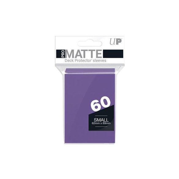 UP - Small Sleeves - Pro-Matte - Purple (60 Sleeves)-84269