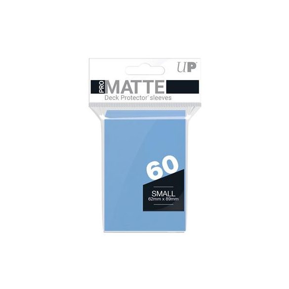 UP - Small Sleeves - Pro-Matte - Light Blue (60 Sleeves)-84270