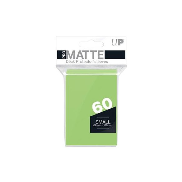UP - Small sleeves - Pro-Matte - Lime Green (60 Sleeves)-84272