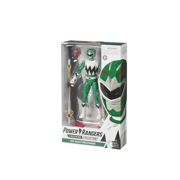 Power Rangers Lightning Collection Lost Galaxy Green Ranger Figure-F4509ES00