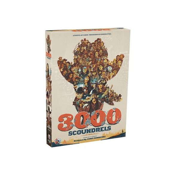 3000 Scoundrels (eng) /SÉRÜLT DOBOZ/