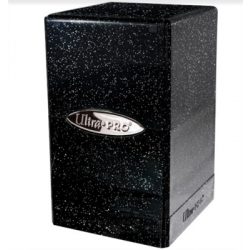 UP - Satin Tower - Glitter Black-15889