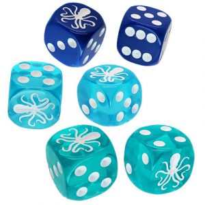 Octopus d6 Dice Set-SJG5996