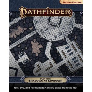 Pathfinder Flip-Mat: Shadows at Sundown (P2)-PZO30121