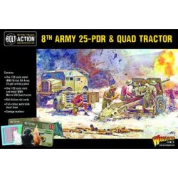 Bolt Action - 8th Army 25pdr & Quad Tractor - EN-402211001