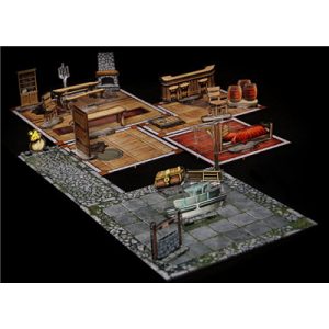 RPG TAVERN Set - Objects + Modular Map-94748