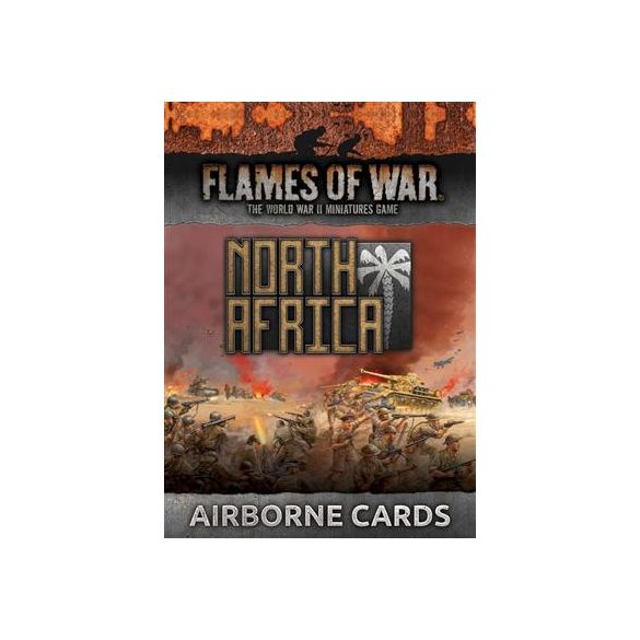 Flames of War - Airborne Units & Command Cards (88 cards) - EN-FW256-ACB