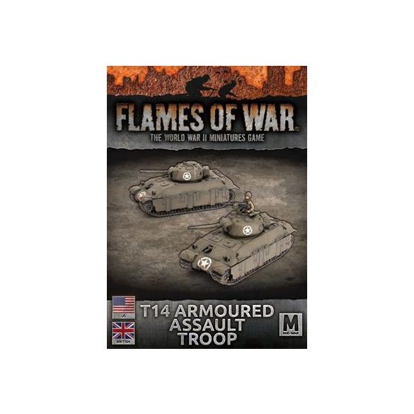 Flames Of War - T-14 Assault Tank (x2)-BBX70