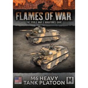 Flames Of War - M6 Heavy Tank (x2)-UBX96