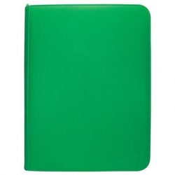 UP - Vivid 9-Pocket Zippered PRO-Binder: Green-15901