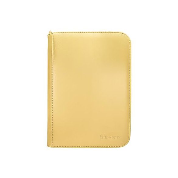 UP - Vivid 4-Pocket Zippered PRO-Binder: Yellow-15897