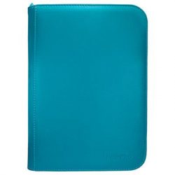 UP - Vivid 4-Pocket Zippered PRO-Binder: Teal-15898