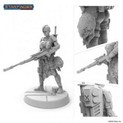 Starfinder Miniatures: Android Xenoseeker - EN-PSF0027