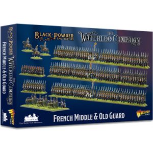 Black Powder Epic Battles: Waterloo  - French Middle & Old Guard Plastic Boxset - EN-312002004