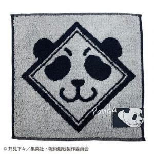 Mini Towel Unblockable Drumming Beat The Technique of Panda 25x25cm - Jujutsu Kaisen-MARU-JJ-77654