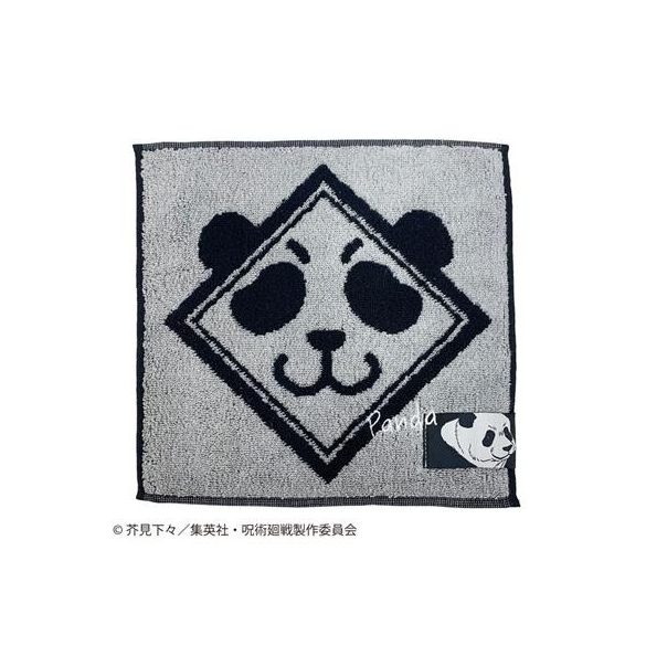 Mini Towel Unblockable Drumming Beat The Technique of Panda 25x25cm - Jujutsu Kaisen-MARU-JJ-77654