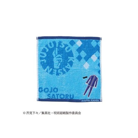 Mini Towel Satoru Gojo Costume 25x25cm - Jujutsu Kaisen-MARU-JJ-77657