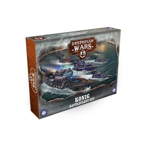 Dystopian Wars: Konig Battlefleet Set - EN-DWA250010