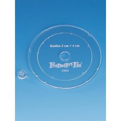 Freebooter's Fate - Template, 4 cm radius - EN/DE-ZUB019