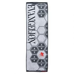 Sports Towel Nerv Emergency 34x110 cm - Evangelion-MARU-EV-73211