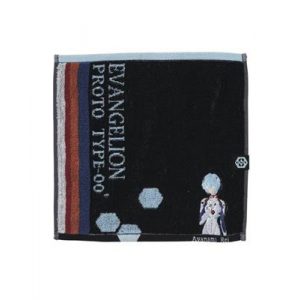 Mini Towel Rei & EVA 00 25x25 cm - Evangelion-MARU-EV-77448