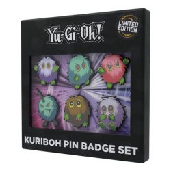 Yu-Gi-Oh Set of 6 Limited Edition Kuriboh Pin Badges-KON-YGO57