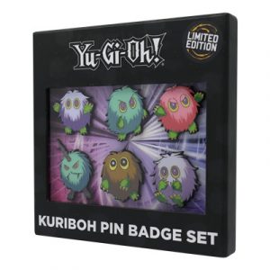 Yu-Gi-Oh Set of 6 Limited Edition Kuriboh Pin Badges-KON-YGO57