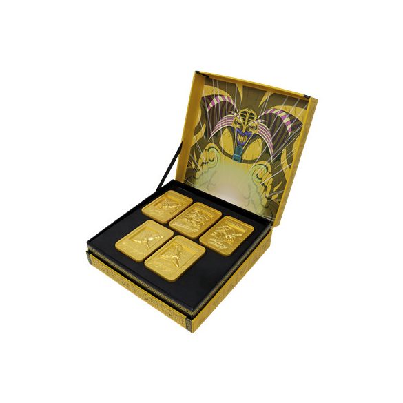 Exodia the Forbidden One 24k Gold Plated Ingot Set-KON-YGO44