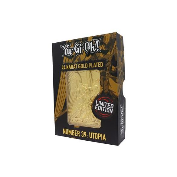 Yu-Gi-Oh! Limited Edition 24K Gold Plated Collectible - Utopia-KON-YGO46G