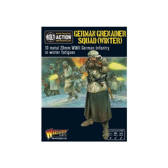 Bolt Action - German Grenadiers in Winter Clothing - EN-402212002