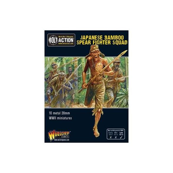 Bolt Action - Japanese Bamboo Spear Fighter squad - EN-402216001