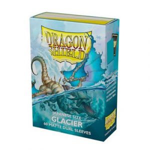 Dragon Shield Japanese size Matte Dual Sleeves - Glacier Miniom (60 Sleeves)-AT-15131