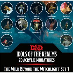 D&D Idols of the Realms: The Wild Beyond The Witchlight : 2D Set 1 - EN-WZK94514