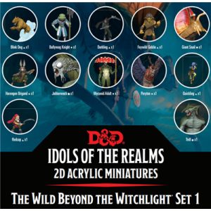 D&D Idols of the Realms: The Wild Beyond The Witchlight : 2D Set 1 - EN-WZK94514