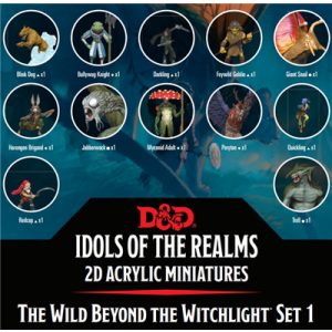 D&D Idols of the Realms: The Wild Beyond The Witchlight : 2D Set 1 - EN-WZK94514