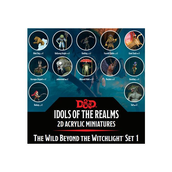 D&D Idols of the Realms: The Wild Beyond The Witchlight : 2D Set 1 - EN-WZK94514