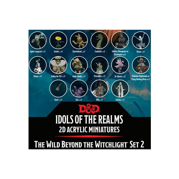 D&D Idols of the Realms: The Wild Beyond The Witchlight : 2D Set 2 - EN-WZK94515